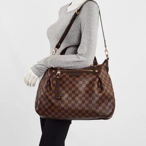 Louis Vuitton Damier Canvas Evora MM Bag